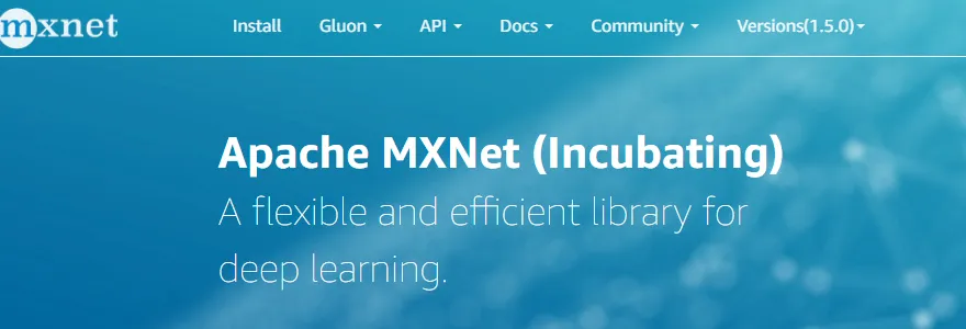 MXNet machine learning framework