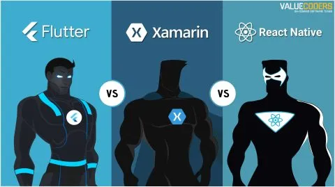 Flutter Vs React Native Vs Xamarin – Top Cross Platform Mobile App Development Frameworks