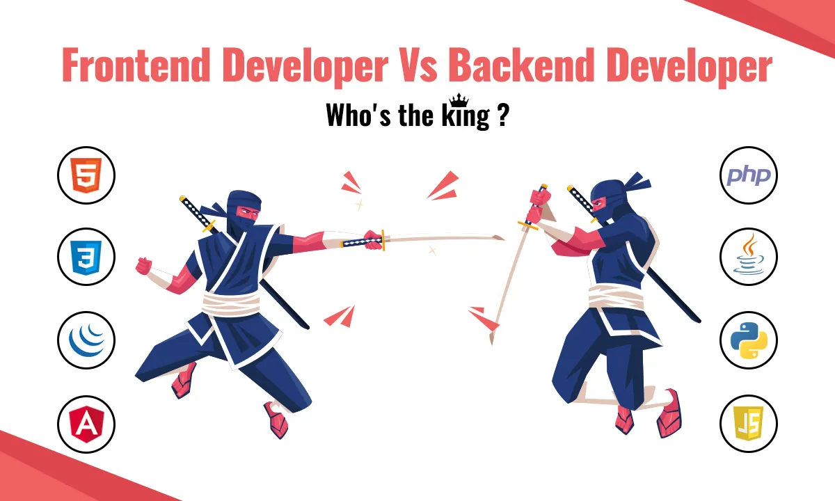 frontend Vs backend developer