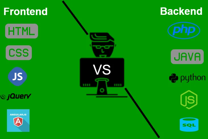 frontend-Vs-backend-developer