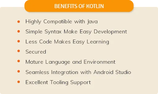 benefits of kotlin