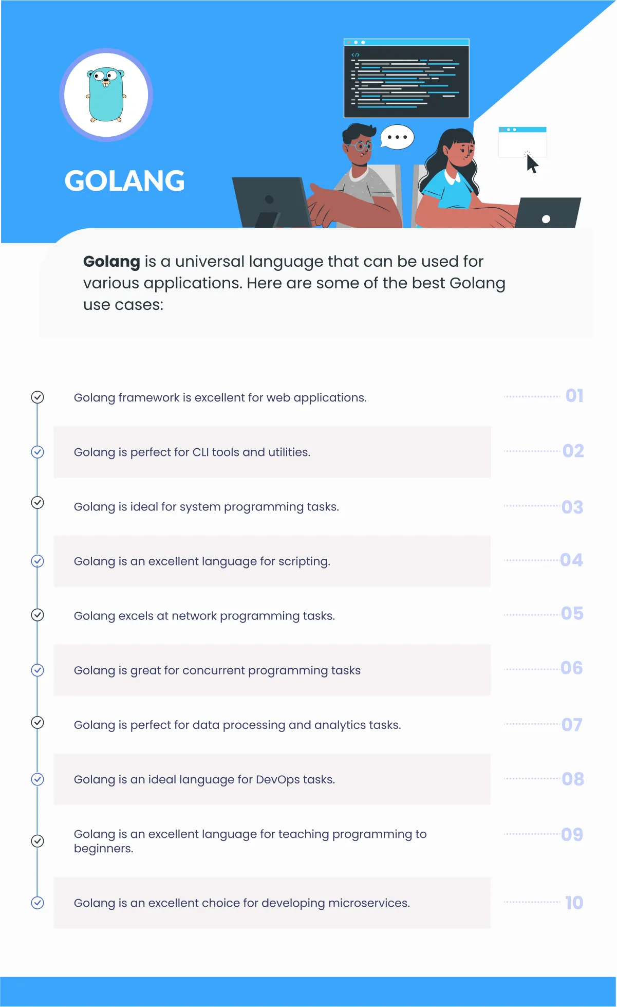 golang usecases