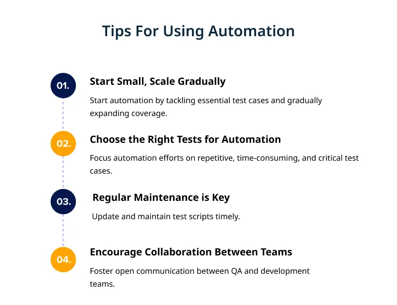 Tips for Using Automation