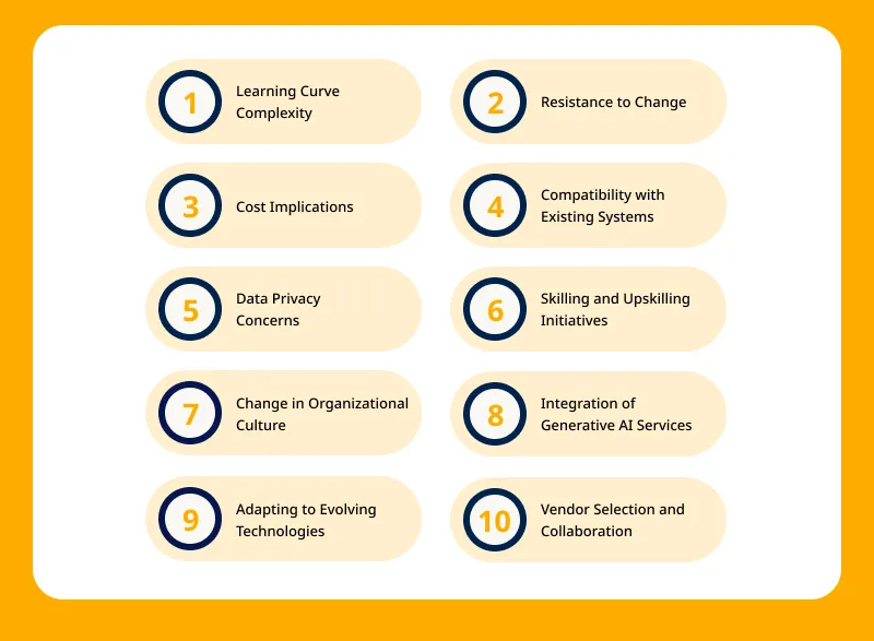 Challenges in Integrating AI within HR