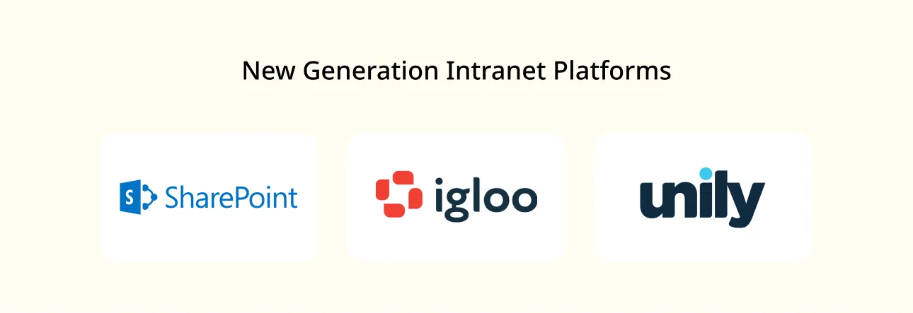 New Generation Intranet Platforms