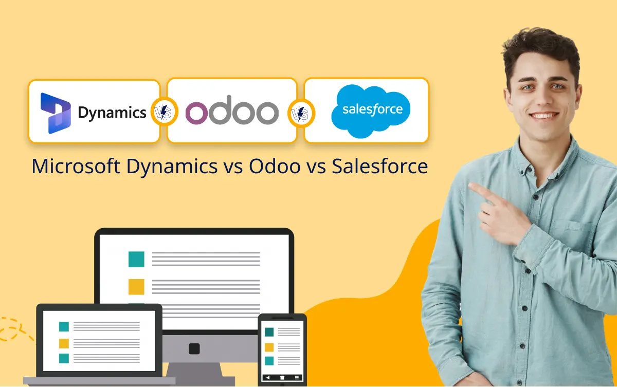 Microsoft Dynamics vs Odoo vs Salesforce