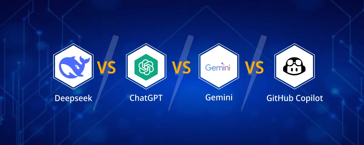 AI Tool : DeepSeek vs. ChatGPT vs. Gemini vs. Github Copilot